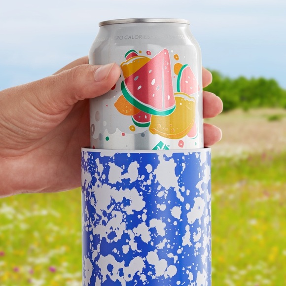 New Pioneer Woman Can Cooler Tumbler Cobalt - Picture 5 of 9